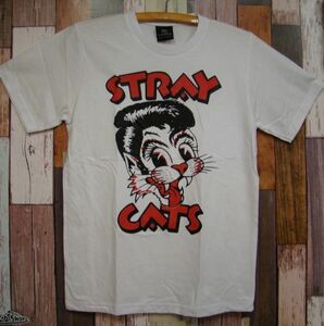 【送料無料】XL★新品 ストレイ・キャッツ【Stray Cats】KRAFT★バンドTシャツ