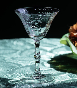 1940 годы sene Kagura s crystal цветок leaf разрезной ликер бокал для коктейля burglar s sake античный 