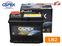 GSPEK アイドリングストップ車対応 バッテリー D-LN60/PL LN2 EN AGMシリーズ 同梱不可 法人のみ送料無料_画像1