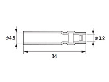 日立 Astemo 絶縁スリーブ 1袋 100個入 電線被覆外径φ3.2mm (組み合わせ適合B-2/B-42など) B-67 ネコポス送料無料_画像3