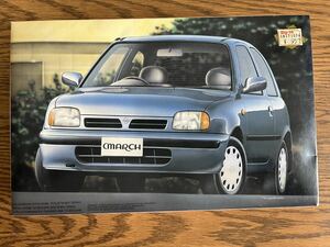 【未組立】NISSAN MARCH日産マーチ 1/24プラモデル FUJIMI インチアップシリーズ 