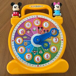 とけい 知育玩具　【公式】 ディズニー おもちゃ 知育玩具 時計 入学準備 数字 ３歳 4歳 5歳 ギフト プレゼント 誕生日 