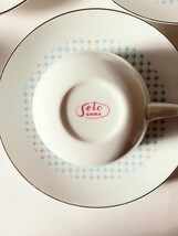 【送料込】Seto CHINA カップ&ソーサー 未使用 コーヒーカップ 食器 洋食器　未使用品　5客セット　ティーカップ_画像5