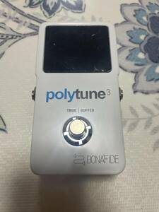 **[ used ]TC ELECTRONIC Polytune 3 poly- fonik tuner **