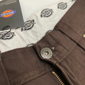 Dickies ディッキーズ フラットフロント ワークパンツ スリム DK006901CJ1 w34。の画像2