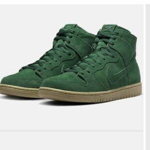  Nike SB Dunk high Pro ti- navy blue green suede gorge green / gorge green (DQ4489-300)26.5cm