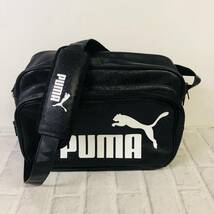 ☆【バッグ】PUMA プーマ スポーツバッグ ショルダーバッグ ブラック☆T05-524S_画像1