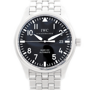 IWC インターナショナルウォッチカンパニー パイロットウォッチ マークXVI IW325504 ブラック ステンレス メンズ 自動巻き