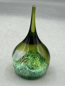  Britain Caithnesske chair nes paperweight Teardrop green Scotland weight 