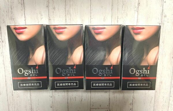 最新　Ogshi（おぐし）毛髪サプリメント　90カプセル×4　2025年7月