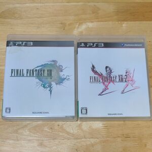 【PS3】　2枚セット　ファイナルファンタジー XIII　/　XIII-2