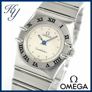 1 jpy ~ price sudden rise 3 months with guarantee polished genuine article standard popular OMEGA Omega Constellation Mini lady's clock 