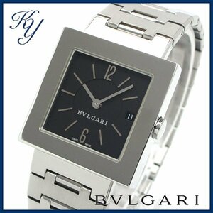 1 иен ~ 3 месяцев с гарантией отполирован подлинный товар BVLGARI BVLGARY k Ad la-doSQ27SSD boys мужской женский часы 