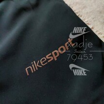 新品 正規品 NIKE ナイキ上下セット Tシャツ ハーフパンツ ロゴ プリント セットアップ NIKE SPORT 白 ホワイト 黒 ブラック M_画像7