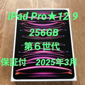 新品同様★iPad pro★保証10ヶ月★12.9インチ★第６世代★256GB