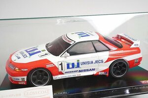 KYOSHO 京商 MINI-Z ミニッツ MR-01 / MR-015RMシャーシ用 ユニシアジェックス スカイライン 1993 #1 ボディ MZG105UJ