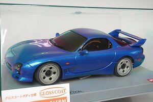 KYOSHO 京商 MINI-Z ミニッツ MR-01 / MR-015RMシャーシ用 MAZDA マツダ RX-7 FD3S メタリックブルー ボディ MZG22MB