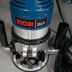 ◎ RYOBI リョービ ルーター ブレーキ付 100V ※ジャンク品 R-330NSの画像2
