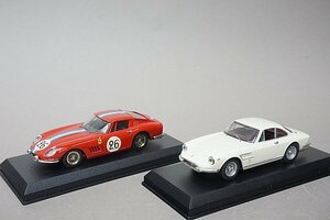 BESTMODEL ベストモデル 1/43 Ferrari フェラーリ 330 GTC 1966 / 275 GTB 4 LM 1966 #26 ※外箱相違 2点セット
