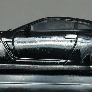 EBBRO エブロ 1/43 NISSAN 日産 GT-R スーパーブラック 44040の画像3