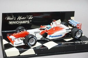 ミニチャンプス PMA 1/43 Toyota トヨタ パナソニック トヨタ レーシング TF102 M.Salo 2002 #24 400020024