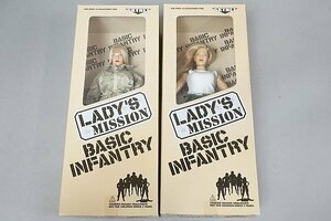 ★ アオシマ 1/6 スカイネット レディースミッション LADY'S MISSION BASIC INFANTRY NO.1＆NO,2 2点セット フィギュア