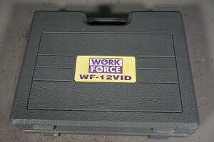 ◎ WORK FORCE 12V 充電 インパクトドライバー 充電器 バッテリー ケース付き ※ジャンク品 WF-12VID