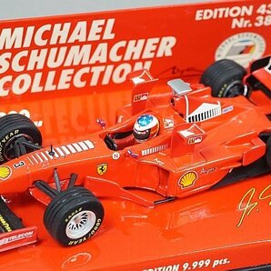 ミニチャンプス PMA 1/43 Ferrari フェラーリ F300 タワーウィング M.シューマッハ 1998 #3 MSC No.38 510984333の画像1