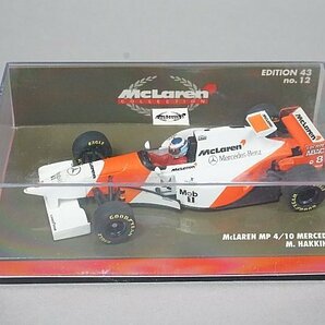 ミニチャンプス PMA 1/43 マクラーレン メルセデス MP4/10 M.ハッキネン #8 マクラレーンコレクションNo.12 530954308の画像2