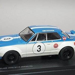 KYOSHO 京商 1/43 NISSAN 日産 スカイライン 2000GT-R KPGC10 #3 03028Aの画像1