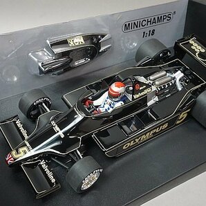 ミニチャンプス PMA 1/18 LOTUS ロータス Ford フォード 79 M.アンドレッティ #5 100780005の画像1