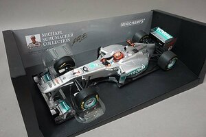 ミニチャンプス PMA 1/18 Mercedes メルセデス M.シューマッハ Petronas ペトロナス F1 チーム MGP W02 #7 110110007