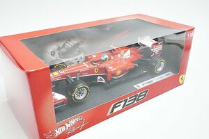 Hot Wheels　ホットウィール 1/18 Ferrari フェラーリ F138 F.アロンソ #3 BCK14