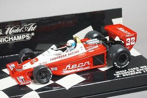 ミニチャンプス PMA 1/43 ウルフ フォード WR1 Theodore Racing K.ロズベルグ 1978 #32 400780032