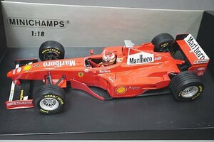 ミニチャンプス PMA 1/18 Ferrari フェラーリ F300 E.アーバイン 1998 #4 180980004