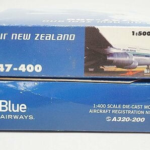 ★ ビッグバード 1/500 B747-400 ニュージーランド航空 ZK-NBS / ジェミニ 1/400 A320-200 jetBlue 2点セットの画像10