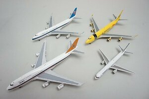 * 1/500 Big Bird B747-400 SAL ZS-SAW / StarJets Star jet B757-200 Continental aviation N13110 etc. 4 point set 