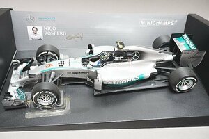 ミニチャンプス PMA 1/18 メルセデス AMG ペトロナス F1チーム W05 N.ロズベルグ 2014 #6 本選仕様 110140006