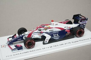 Spark スパーク 1/43 ダラーラ SF19 TCS NAKAJIMA RACING M-TEC HR-417E スーパーフォーミュラ 山本尚貴 2022 #64 SJ129