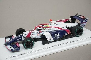 Spark スパーク 1/43 TCS ナカジマ SF23 M-TEC HR-417E スーパーフォーミュラ 山本尚貴 2023 #64 SFJ021