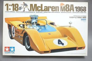 * TAMIYA Tamiya 1/18 Challenger series No.8 McLAREN M8A 1968 plastic model 10008