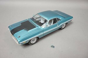 GREEN LiGHT グリーンライト DODGE ダッジ Challenger チャレンジャー 1970 全長約27cm ※本体のみ ミラーパーツに破損