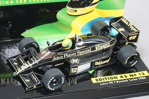 ミニチャンプス PMA 1/43 Lotus ロータス 98T ルノー ターボ 1986 #12 ASC No.12 JPS仕様 540864312