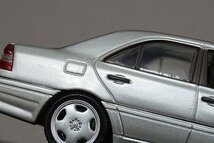 ミニチャンプス PMA 1/43 Mercedes Benz メルセデスベンツ C クラス C36 AMG 1992 シルバー 430032162_画像4