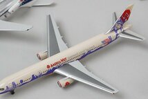 ★ herpa ヘルパ 1/500 B727-200 AA アメリカン N719AA / B757-200 TWA トランス・ワールド航空 レジ番号付与なし など9点セット_画像4