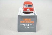 TOMICA トミカリミテッドヴィンテージ TLV 1/64 ダットサン ブルーバード バン デラックス 赤 LV-81b_画像4