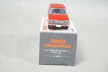 TOMICA トミカリミテッドヴィンテージ TLV 1/64 ダットサン ブルーバード バン デラックス 赤 LV-81b_画像3