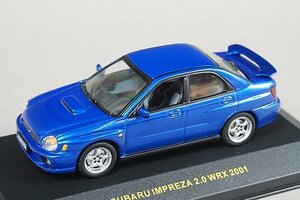 ixo イクソ 1/43 Subaru スバル Impreza インプレッサ 2.0 WRX 2001 メタリックブルー MOC001