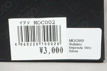 ixo イクソ 1/43 Subaru スバル Impreza インプレッサ 2.0 WRX 2001 シルバー MOC002_画像8