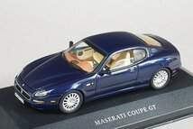 ixo イクソ 1/43 Maserati マセラティ クーペ メタリックブルー ディーラー特注 MOC028_画像1